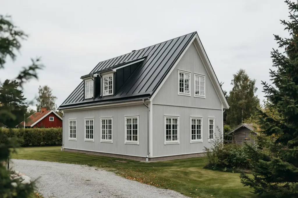 renovering av takkupor och pl tdetaljer p villa i billdal